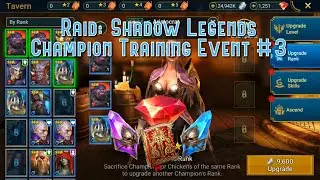 Raid: Shadow Legends - Champion Training Event #3