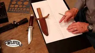 Simple Custom Leather Knife Sheath Instructions: Chapter 1: Creating a Pattern & Cutting