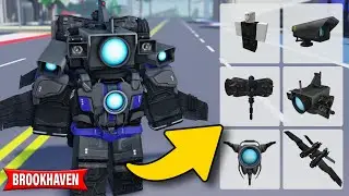 How to Become ARMORED TITAN CAMERAMAN in Roblox Brookhaven! (ID Codes)