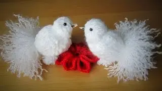 DIY: pigeon/Taube aus Garn zusammenbinden ( schnell und einfach)