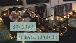 Spooktober 2024 | durch meine spooky Stationery kramen & die Fensterbank dekorieren | dekoriat
