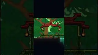 Красивы и простой домик для знахаря в Terraria! #terraria #building