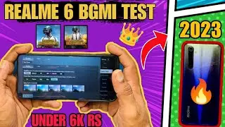 REALME 6 IN 2023 || TRUE 60 FPS KING  || UNDER 6000 RS || IN 6K BEST GAMING PHONE