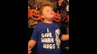 Erik singing Story of My Life