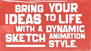 Sketch Effect Hand-Drawn Style-After Effects Template