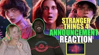 Stranger Things 4 | Official Announcement REACTION