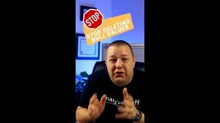 Excel Quick Tips - Don't Delete Blanks!