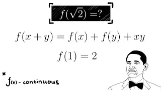 An interesting functional equation, or how I taught a huckster a lesson