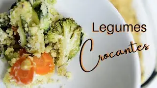 Legumes Crocantes - Coberto com farofa salgada
