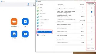 How to Enable Keyboard Shortcuts for Zoom - Zoom Meeting
