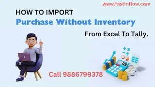 Purchase Without Inventory From Excel To Tally