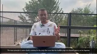 Bhagavad Gita 3.3 - Karma Yoga & Sankhya Yoga