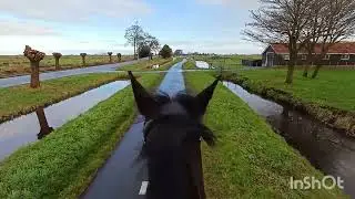 ons eerste Buiten rit