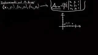 Area of a Triangle using Determinants