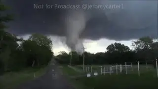 May 9th, 2016 Tornado outbreak. Tornado Wynnewood Oklahoma