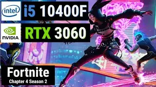 Core i5 10400F + RTX 3060 = FORTNITE [DX12]