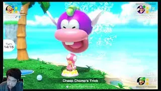 Playing the NEW Mario Party Superstars | I love mario party... + roblox is ded