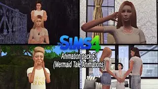 Sims 4 Animations | Animation Pack #61 | Mermaid's Tale Animations