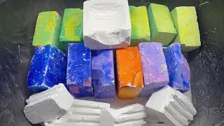 Dyed Gym Chalk 👩‍🎨🎨 | Gym Chalk Asmr | Sleep Aid | 