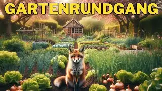 Foxys GARTENRUNDGANG im März | Das wächst gerade im Freiland & Gewächshaus