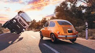 Car Crashes and Highway Accidents #02 - BeamNG.Drive
