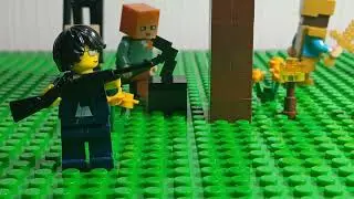 Тест выстрела из винтовки (Lego Stop Motion)