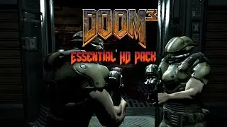 DOOM 3 Essential HD Pack Remaster 4K Comparison Preview