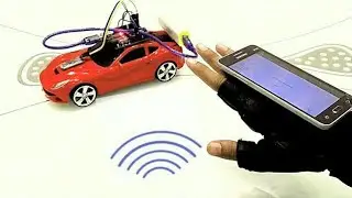 Hand motion sensor RC car