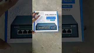 Network IP Camera Network POE switch 8 port Gigabit Uplink High Speed hikvision 