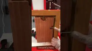 Instalación rápida de un marco de aluminio #bricolaje #carpinteria #carpinteiametalica