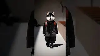 Ai dog fashion show. #ai #aifashion