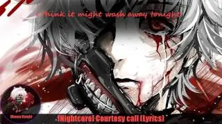 [Nightcore] Courtesy Call (Lyrics)