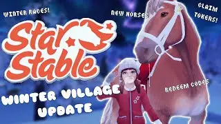 WINTER VILLAGE IS HERE! ❄️ Star Stable Magical Horses, Winter Tokens, Codes