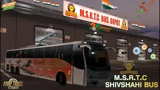 REPUBLIC DAY SPECIAL- SHIVSHAHI VOLVO B11R ETS2 | आपल्या महाराष्ट्राची शान शिवशाही |