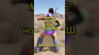 Дешевые МИЛЫЕ скины на КАЛАШ в RUST / РАСТ 