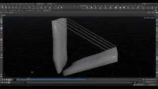 Houdini Beginner Tutorial | dynamic Vellum Constraints