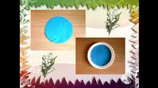 Технология, панно "Ландыши", 2 класс