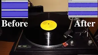 HOW TO Reduce Noise when playing Records