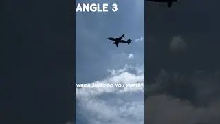 Which angle? Please comment! #airplane #plane #aviation #military #army #camera #cameraman #shorts