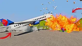 EXPLOTANDO COCHES Y AVIONES LEGO 💥 | Brick Rigs