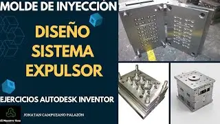 Ejercicios INVENTOR MOLDE INYECCION  Ejercicio 4