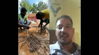 Coloumn rings ki Thicksness |Column rings ki Distence kitni rkhani h |#SLAB construction