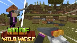 HOOF WILD WEST ADD-ON MCPE 1.21+ || ADD-ON KEREN YANG BISA MENGHILANGKAN BOSAN KALIAN