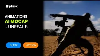 Fighting🥊 animations for cinematic scenes with AI MoCap in Unreal Engine5