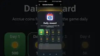 New Airdrop Hamster combat telegram bot mining