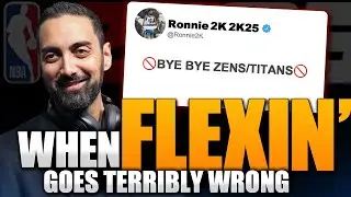 RONNIE 2K FLEX GOES TERRIBLY WRONG | NBA 2k25 NEWS UPDATE