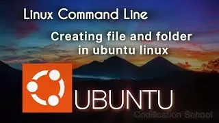 Creating file and folder in ubuntu linux