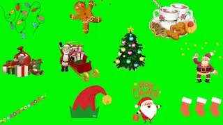 Christmas Green Screen Animation