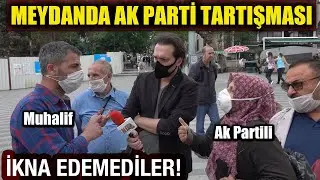 Muhalif genç AKP'li ablayı ikna edemedi - 
