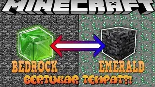Jika Emerald dan Bedrock Bertukar Tempat - Minecraft Machinima Indonesia